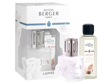 Lampe Berger Aroma Happy Duftlampe, Glas, Satiniert/Silber, 210 ml im Sale